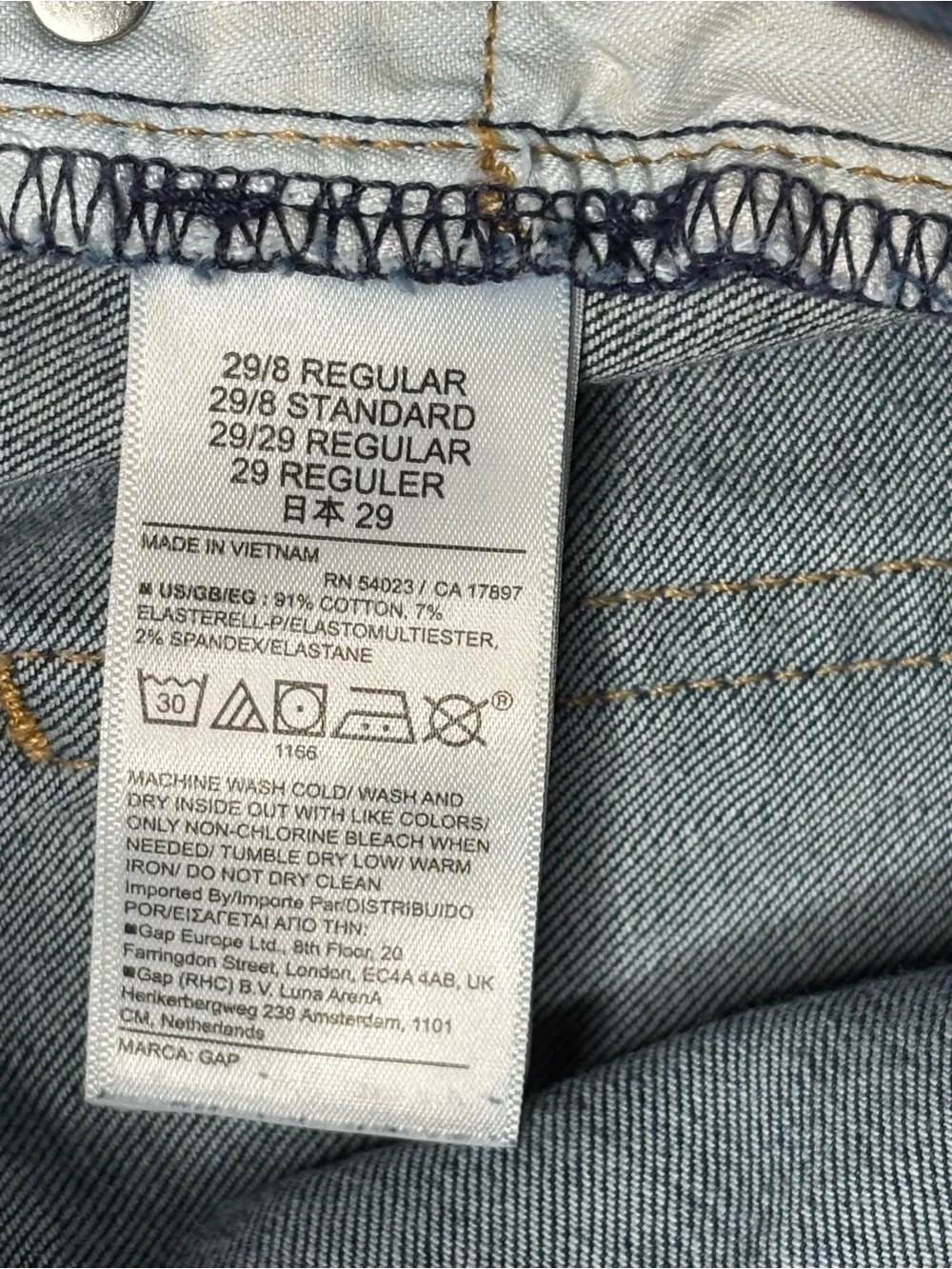 GAP True Skinny Mid Rise Jeans - Picture 5 of 5